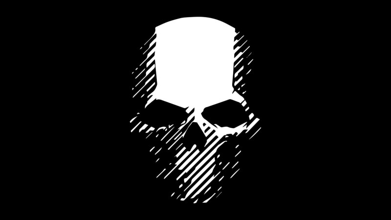 Tom Clancy’s Ghost Recon, Military, Minimalism, Simple Background, Skull Wallpaper
