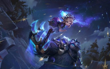 Winterblessed (League of Legends), Annie (League of Legends), Video Games, GZG Wallpaper