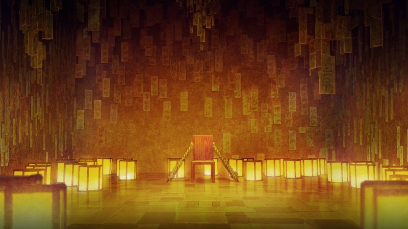 Jujutsu Kaisen, Room, Anime, Lights, Lantern Wallpaper