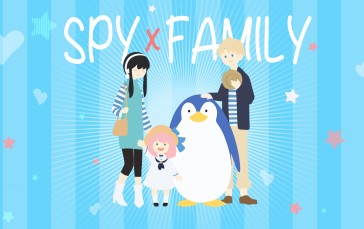Spy X Family, Anime Boys, Anime Girls, Loid Forger, Yor Forger, Anya Forger Wallpaper