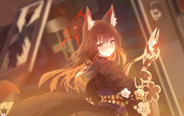 Anime, Anime Girls, Fox Girl, Fox Ears Wallpaper