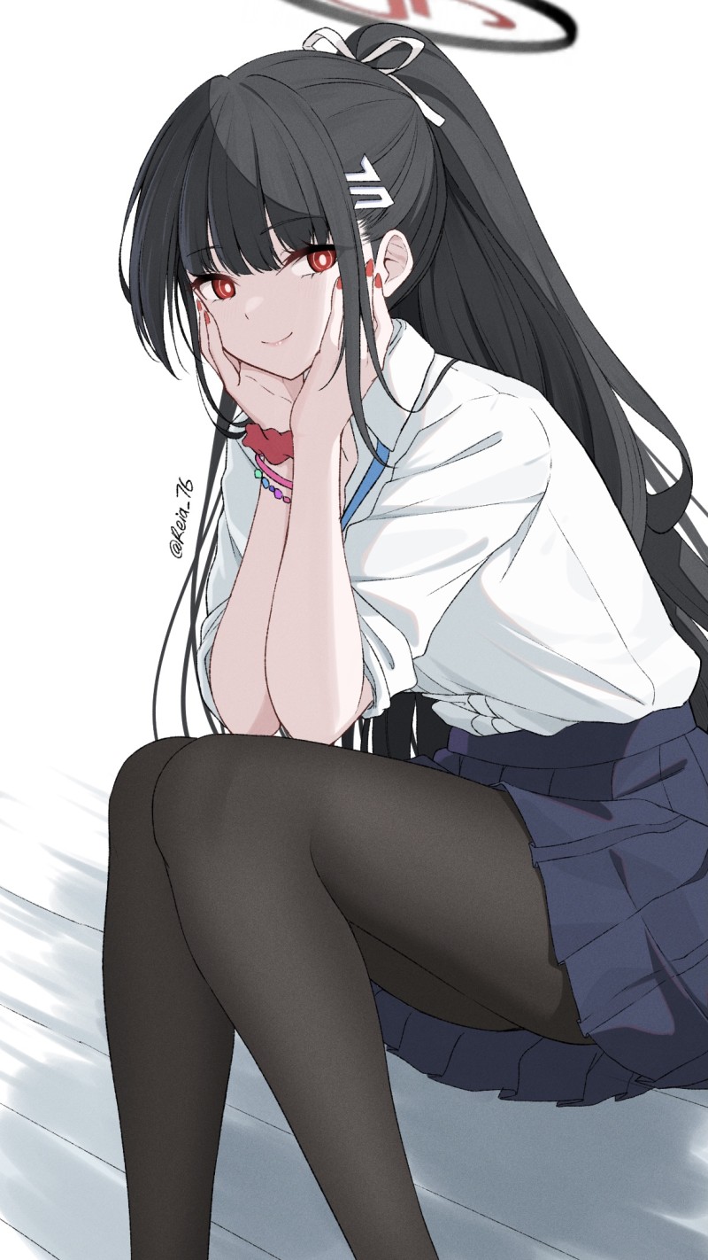 Anime Girls, Portrait Display, Schoolgirl, School Uniform, Anime Wallpaper