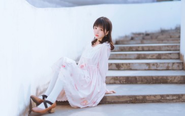 CherryNeko, Women, Model, Asian, Women Outdoors Wallpaper