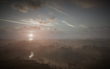 Assassin’s Creed: Valhalla, Ubisoft, Digital Art, CGI, Landscape, Sky Wallpaper