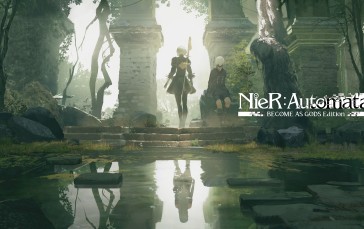 Nier: Automata, Nier, Video Games, Reflection, Video Game Art, Water Wallpaper