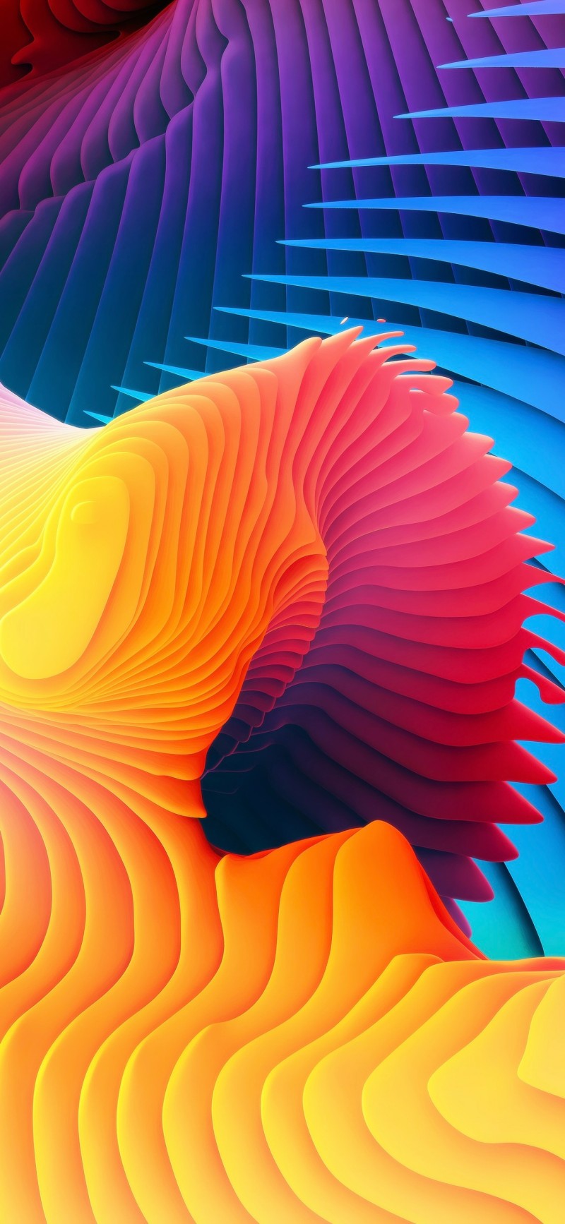 Abstract, Colorful, Portrait Display, 3D Abstract Wallpaper