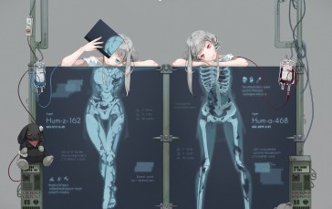 Anime, Anime Girls, Cyborg Wallpaper