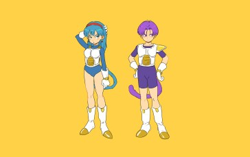 Anime Girls, Short Hair, Purple Hair, Shorts, Short Shorts Wallpaper