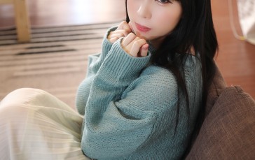 Japanese, Sweater, Panties, Women, Asian Wallpaper
