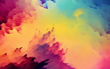 AI Art, Colorful, Tints, Digital Art Wallpaper