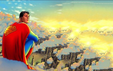Superman, Superman Logo, Comic Art, Comic Character Wallpaper