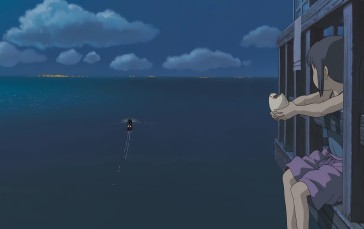 Spirited Away, Chihiro, Water, Anime Wallpaper