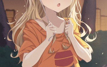 Anime, Anime Girls, Lycoris Recoil, Kurumi (Lycoris Recoil), Long Hair Wallpaper