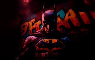 Batman, Digital Art, AI Art Wallpaper