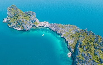 Trey Ratcliff, Photography, Island, Yacht, Sea Wallpaper