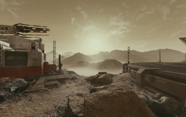 Starfield (video Game), Screen Shot, Video Game Art, CGI, Sky Wallpaper