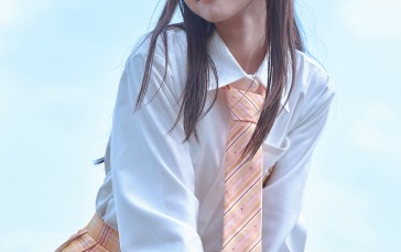 Maozizi, School Uniform, Asian, Portrait Display Wallpaper
