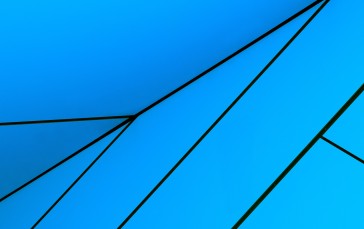 Abstract, Windows 8, Blue, Simple Background Wallpaper
