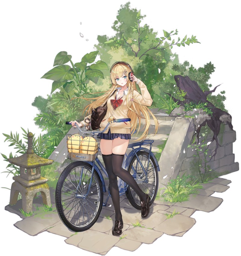 Anime, Anime Girls, Criin, Bicycle Wallpaper
