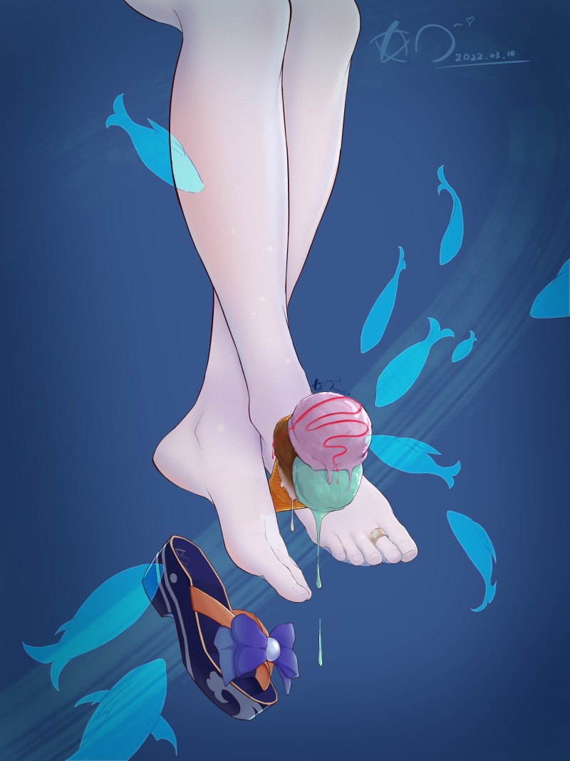 Feet, Feet Crossed, Foot Fetishism, Anime Girls, Portrait Display Wallpaper