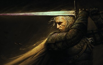 Video Game Characters, The Witcher 3: Wild Hunt, Ultrawide, The Witcher, Sword, Weapon Wallpaper