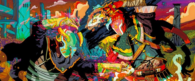 Colorful, Abstract, Bizarre, Digital Art Wallpaper