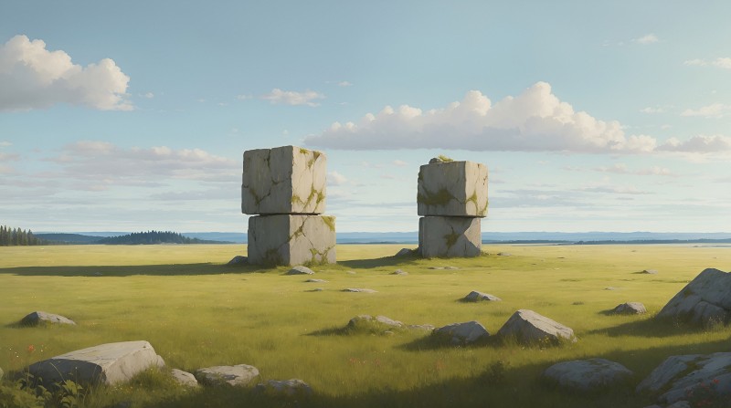 Nature, Stones, Megaliths, Landscape Wallpaper