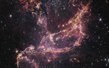 Nebula, Stars, James Webb Space Telescope, Galaxy, NGC 346 Wallpaper