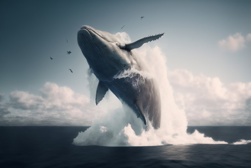 AI Art, Humpback Whale, Sea, Animals Wallpaper