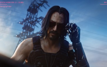 Keanu Reeves, Video Games, Cyberpunk 2077, Johnny Silverhand Wallpaper