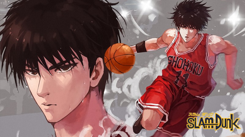 Slam Dunk, Basketball, Comic Art, Anime, Anime Boys, Japanese Characters Wallpaper