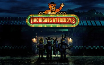Five Nights at Freddy’s, Freddy Fazbear, Bonnie (FNAF), Chica (FNAF), Foxy (FNAF), Horror Movies Wallpaper