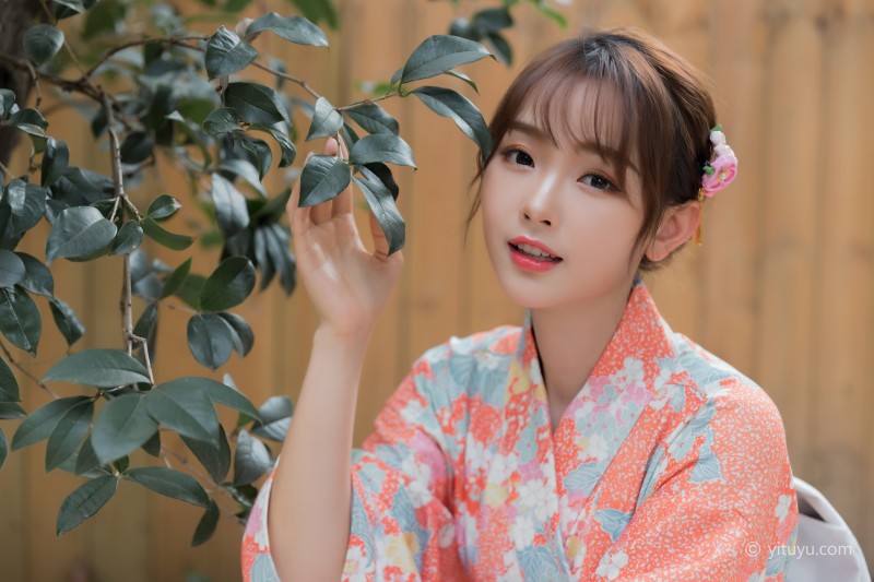 Women, Model, Asian, Brunette, Kimono Wallpaper