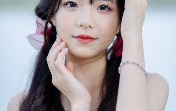 Qin Xiaoqiang, Women, Asian, Dark Hair, Dark Eyes Wallpaper