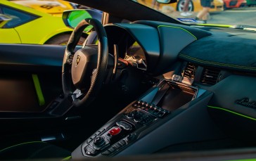 Car, Sports Car, Lamborghini Aventador Sv, Lamborghini, Vehicle Wallpaper