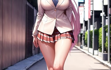 Anime Girls, Blonde, Women, Asian Wallpaper