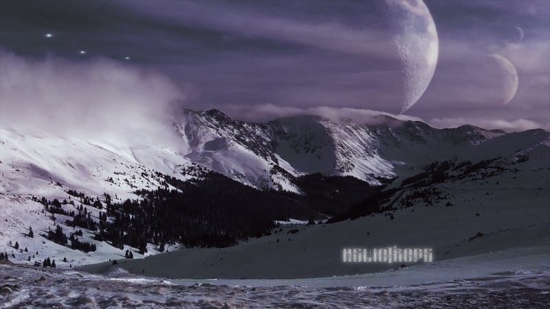 Snow, Snow Covered, Mountains, Snowy Peak, Mountain View, Planet Wallpaper
