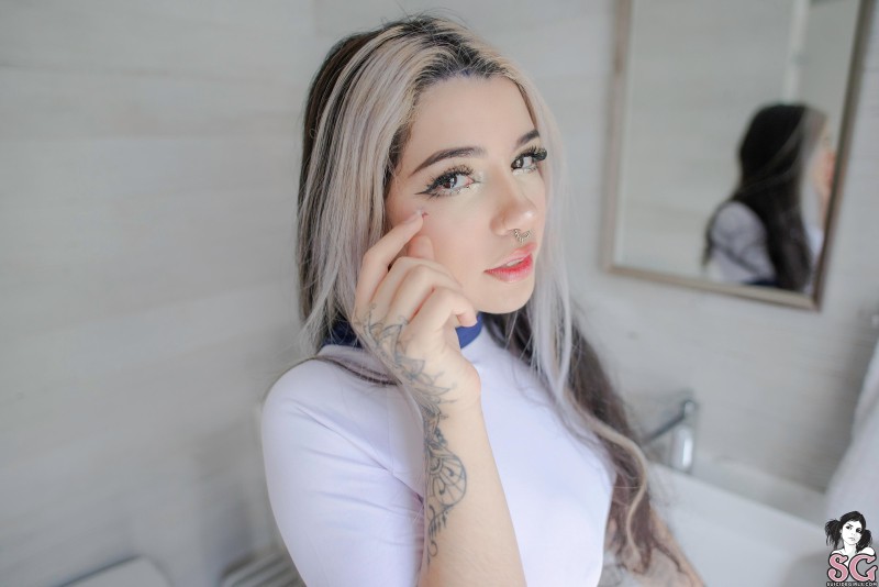 Giovanna Campomar, Model, Suicide Girls, Brazilian, Dyed Hair, Tattoo Wallpaper