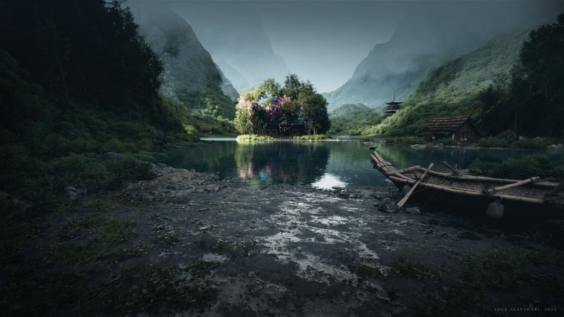 Nature, Landscape, Digital Art, Artwork Wallpaper