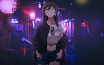 Anime, Anime Girls, Japan, Cyberpunk Wallpaper