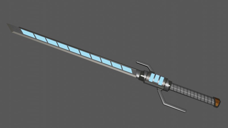 Blender, Sword, Weapon, Digital Art Wallpaper