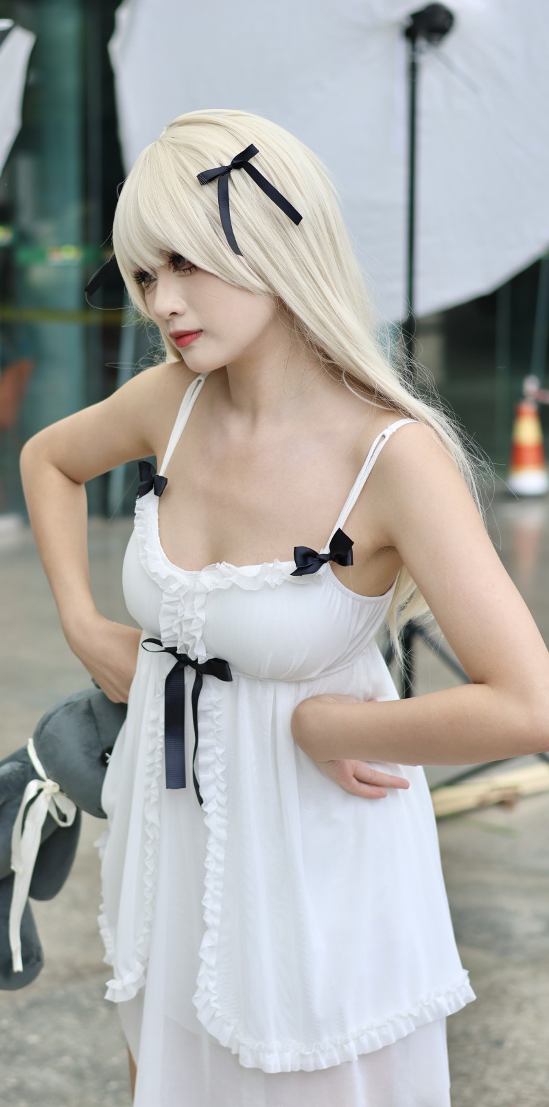 Blonde, Model, Cosplay, Asian Wallpaper