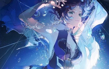 Yelan (Genshin Impact), Genshin Impact, Water, Anime Girls Wallpaper