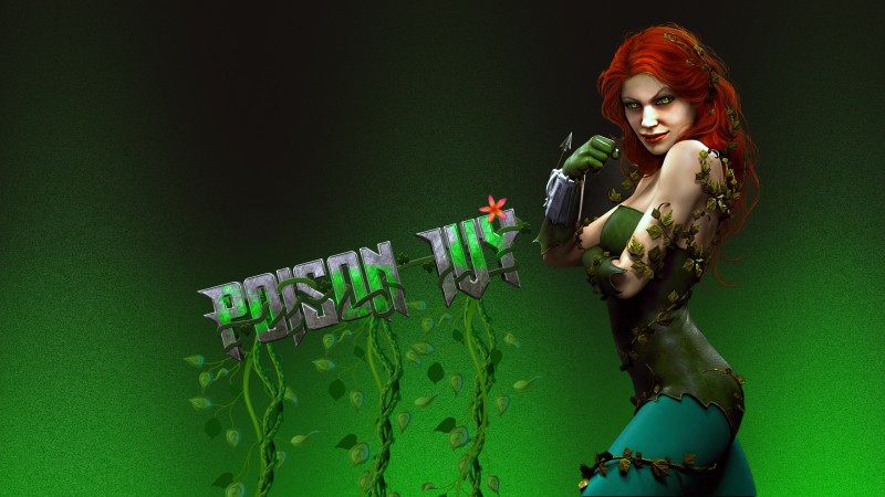 Poison Ivy, Redhead, Batman, Digital Art Wallpaper