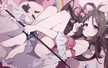 Anime, Anime Girls, Eyjafjalla(Arknights), Arknights, Pointy Ears Wallpaper