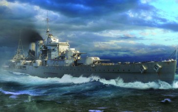 Warship, Sea, Army, Military, Military Vehicle Wallpaper