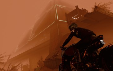 Cyberpunk 2077 Phantom Liberty, CD Projekt RED, Motorcycle, Driving Wallpaper