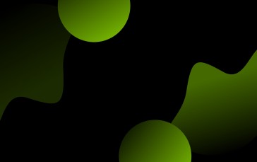 Material Minimal, Shapes, Light Green, Minimalism, Simple Background Wallpaper