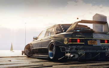 Need for Speed Unbound, Need for Speed, Race Cars, Car Park, Car, 4K Gaming Wallpaper