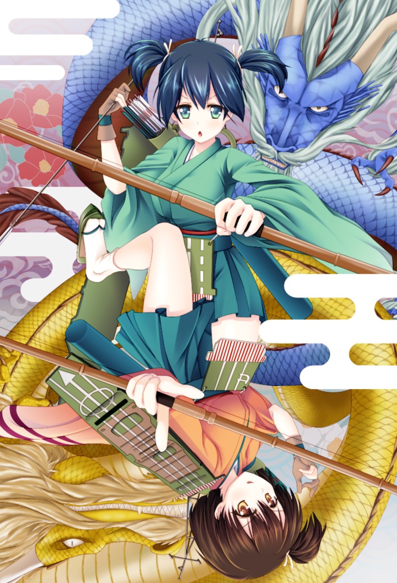 Anime, Anime Girls, Azur Lane, Souryuu (KanColle) Wallpaper